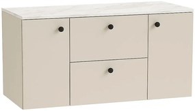 Kaszmirowa szafka łazienkowa pod umywalkę 120 cm R7-R66