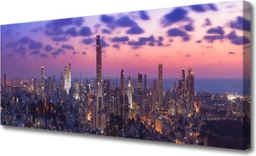 Obraz na płótnie Światła Wielkiego Miasta