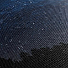 Obraz nocnego nieba (170x50 cm)