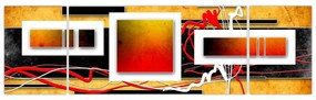 Obraz - Abstrakcja (170x50 cm)
