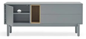 Niebieska/szara szafka pod TV 140x56 cm Corvo – Teulat