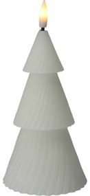 LED Candle Tree biały, 1x LED, 8,5 x 15 cm, 2x AA