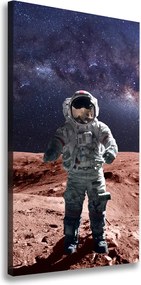 Foto obraz na płótnie do salonu pionowy Astronauta