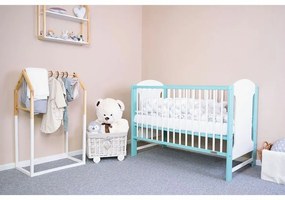 New Baby Łóżeczko dziecięce Elsa, biało-miętowy