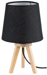 Rabalux 2069 - Lampa stołowa LYCHEE 1xE14/25W/230V czarna