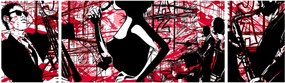 Obraz - Jazz (170x50 cm)