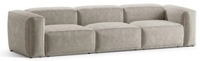 Beżowa sztruksowa sofa 364 cm Bergano – Cosmopolitan Design