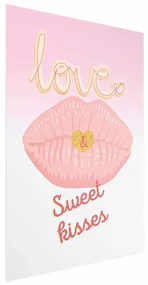 Plakat Sweet Kisses 40x60 cm bez ramy bez marginesu ARTGEIST B