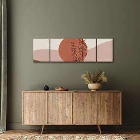 Obraz - Boho leaves N⁰1 (170x50 cm)