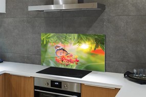 Panel nad Blat Kuchenny Motyl wśród Polnych Kwiatów