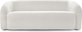 Biała sofa z materiału bouclé 193 cm Elina – Bobochic Paris