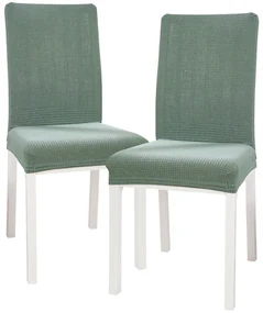 4Home Elastyczny pokrowiec na krzesło Magic clean zielony, 45 - 50 cm, komplet 2 szt.