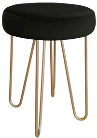 Taboret Venus HAIRPIN noga złota MG19