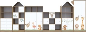 Komplet mebli do przedszkoli i żłobków Blox Nature 2