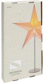 Świecąca gwiazda świąteczna, wys. 65 cm