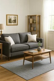 Brązowo-niebieski zewnętrzny dywan 120x170 F2-N69