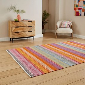 Bawełniany dywan tkany ręcznie 200x290 cm Cascade Bright Multi – Think Rugs