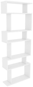 Biały regał 60x160 cm Bates – Kalune Design