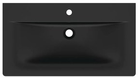 Ceramiczna umywalka w kolorze matowej czerni 84x46 cm Silk Black – Ideal Standard