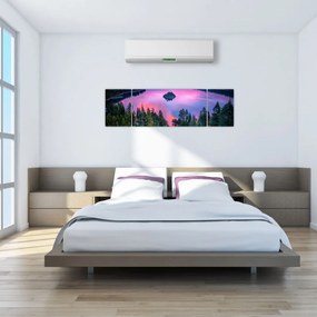 Obraz - Jezioro Tahoe, Sierra Nevada, Kalifornia, USA (170x50 cm)