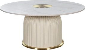 Stolik kawowy 80x37x80 cm biały Modig M72