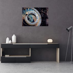Obraz - Praski zegar astronomiczny, Praga (70x50 cm)