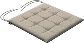 Poduszka na krzesło Karol kolor beżowy tkanina strukturalna
