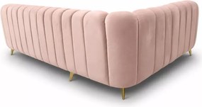 Narożnik Verno 310 × 210 cm, nowoczesny duży narożnik do salonu z przeszyciami