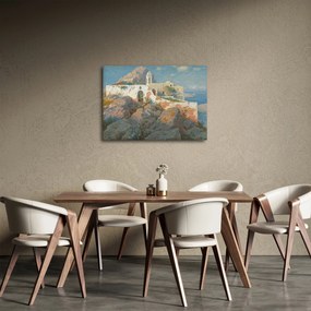 Obraz - William Stanley Haseltine, Santa Maria a Cetrella, Anacapri, reprodukcje (70x50 cm)