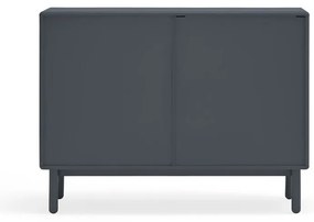 Ciemnoszara niska komoda 120x90 cm Corvo – Teulat