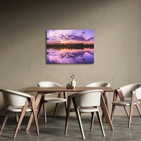 Obraz fioletowego nieba (70x50 cm)