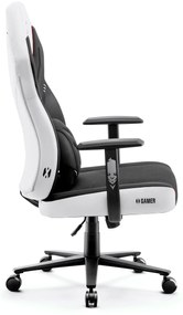 Fotel gamingowy Diablo X-Gamer 2.0 Normal Size, Snow White