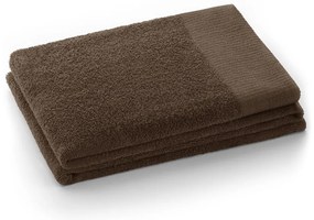 Brązowy bawełniany ręcznik frotte 50x100 cm Amari – Restilo