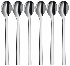 Szare długie łyżeczki ze stali nierdzewnej zestaw 6 szt. Nuova – WMF