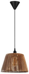 Czarno-beżowa lampa wisząca ø 30 cm Cone – Opviq lights