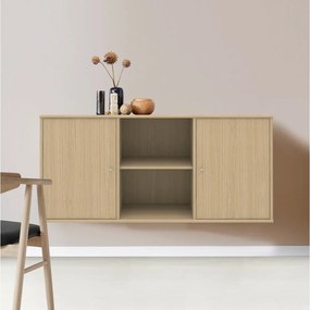 Niska komoda wisząca w dekorze dębu 133x61 cm Mistral – Hammel Furniture