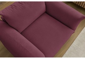Bordowy fotel Ernest – Bobochic Paris