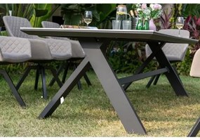 NOVA - stół ogrodowy aluminiowy 240 x 100 x 73,5 cm