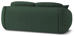 Zielona rozkładana sofa 235 cm Cezanne – Bobochic Paris