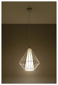 Biała lampa wisząca Nice Lamps Alfredo