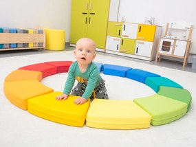 Zestaw niskich siedzisk do żłobka i przedszkola Cztery Pory Roku 4641305