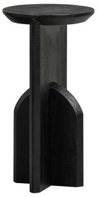 Okrągły stolik z litego drewna akacjowego ø 30 cm Kioni – WOOOD