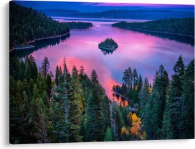 Obraz - Jezioro Tahoe, Sierra Nevada, Kalifornia, USA (70x50 cm)