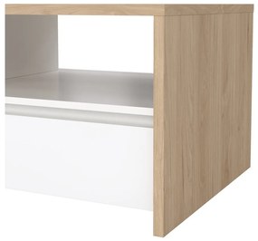 Biało-naturalny stolik 60x120 cm Next – Tvilum