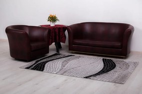 Dywan Toscana Fale szary 80 cm x 150 cm