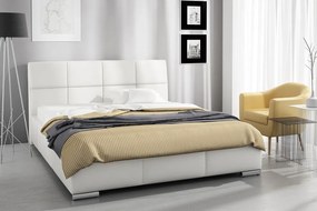 Łóżko tapicerowane Privex 2X 140x200 - 44 kolory