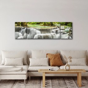 Obraz wodospadów (170x50 cm)