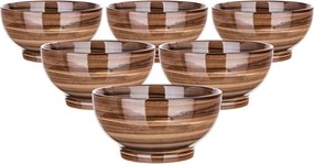 Banquet Zestaw 6 misek Palas 14,3 cm, brązowy