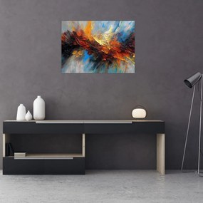 Obraz na szkle - Tekstura koloru (70x50 cm)