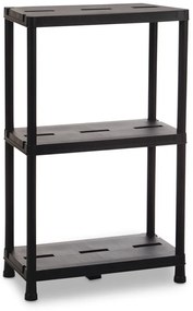 Czarny plastikowy regał do garażu 60x95 cm Universal Pro – Toomax